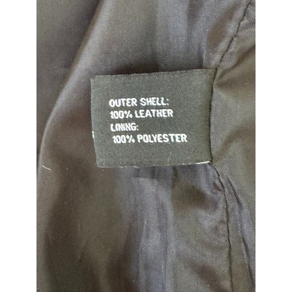 Milwaukee Leather SFL2825 Snap Collar Lambskin Motorcycle Leather Jacket Size M - Picture 13 of 14